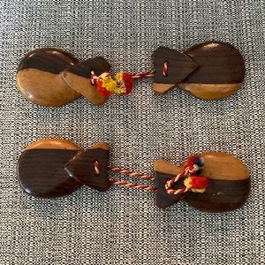 Vintage Mexican Castenets